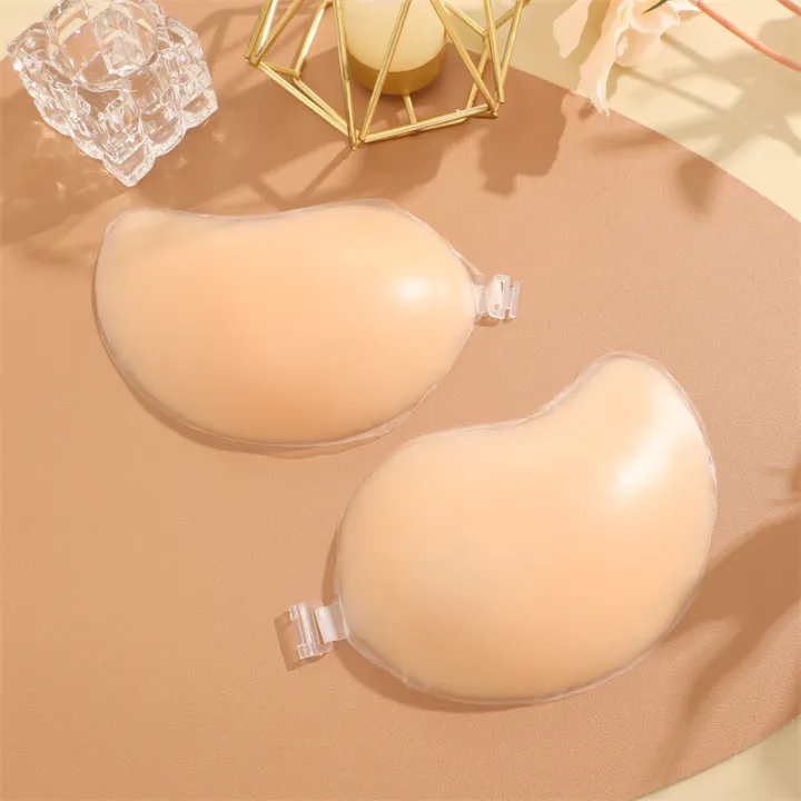 Reusable%20Silicone%20Nipple%20Covers%20Women%20Mango%20Shaped%20Self%20Adhesive%20Bra%20Strapless%20Push-Up%20Bralette%20Invisible%20Breast%20Petals%20Lingerie%20-%20Image%205