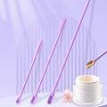 NEW 3Pcs Lengthened Silicone Scraper Double-head Cosmetic Jam Deep Bottle Scraper Product Silicone Mini Spatula SetKitchen.