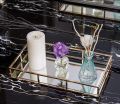 Decorative Tray Mirrored Glass Vanity Tray for Makeup &Jewelry tray and serving tray. 