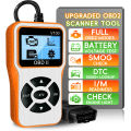 OBD2 Scanner Diagnostic Tool,Auto Check Engine Code Reader with Reset, Enhanced OBDII/EOBD Car Scan Tools. 
