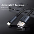 Baseus 2.4A USB Cable for iPhone 13 12 11 Pro Max 8 X Fast Charge for iPhone Cable USB Data Sync Cable Phone Charger Wire Cord.