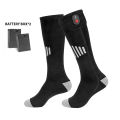 Winter Heated Socks With Battery Box Thermal Socks Women Men Heating Foot Warmer Electric Fever Socks Hiking Ski Warm Outdoor. 