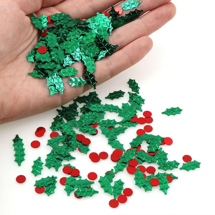 Glitter Christmas Tree Confetti Tinfoil Sequins Xmas DIY New Year Home Wedding Birthday Throw Party Decoration Supplie