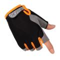 Half Finger Outdoor Cycling Anti Slip Anti Sweat Men Women Half Finger Gloves Breathable Anti Shock Sports Gloves. 