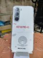 Infinix Hot 60 Pro Transparent Cover | Ultra Thin Soft TPU Silicone Back Case | Slim Dust Proof Shockproof Protection. 