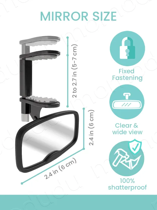 Clip%20on%20Car%20Mirror%20for%20Baby%20Forward%20Facing%20Baby%20Car%20Mirror,%20Shatterproof%20Essential%20for%20Newborn%20&%20Toddler%20-%20Image%202