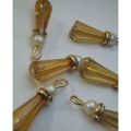 15 PCS - Fancy Pearl Latkan Hanging Button Drop Style for Dress. 