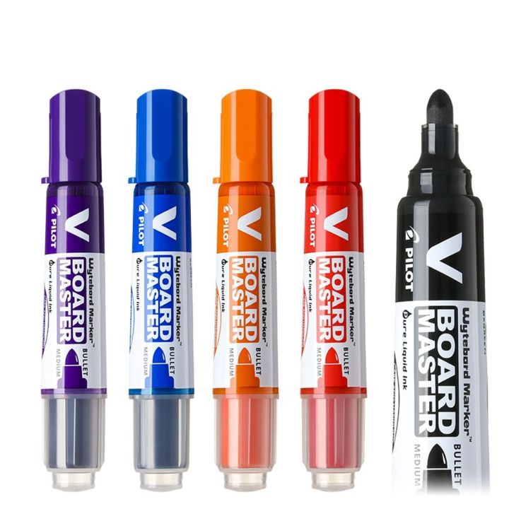 Pilot Whiteboard Marker 2.3mm Medium Bullet Erasable Refillable Liquid ...