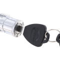 1pc New Universal Battery Chager Mini Lock with 2 keys For Motorcycle Electric Bike Scooter E-bike Electric Lock. 