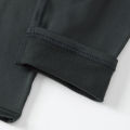 2 Pcs Autumn/Winter Men's Sports and Leisure Warm Underwear Set Comfortable Large Stretch Athlete Round Neck Top Versatile Pants.