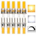 10Pcs G4 G9 LED COB Light Bulb Dimmable 6W AC220V Replace Mini Halogen Lamp LED Bulb for House Lighting Replacement Light Bulbs. 