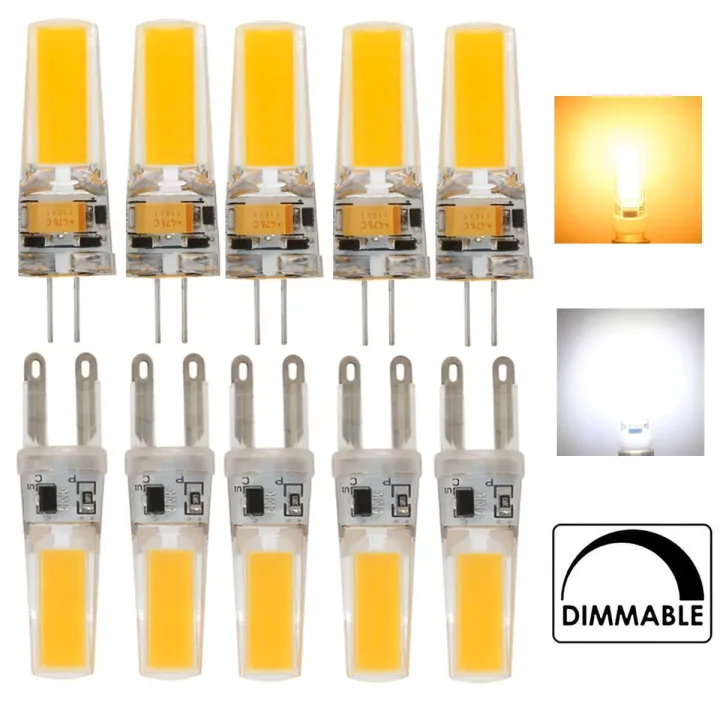 10Pcs%20G4%20G9%20LED%20COB%20Light%20Bulb%20Dimmable%206W%20AC220V%20Replace%20Mini%20Halogen%20Lamp%20LED%20Bulb%20for%20House%20Lighting%20Replacement%20Light%20Bulbs%20-%20Image%206