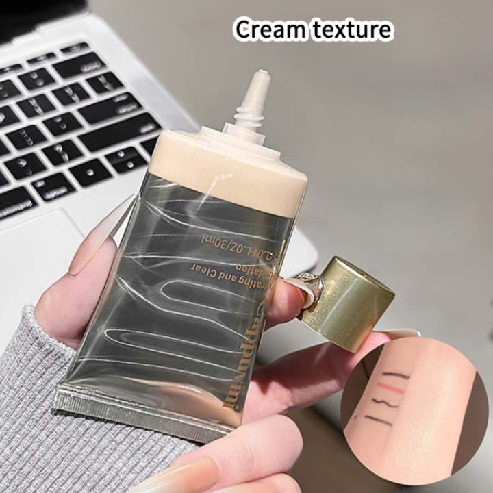 CAPPUVINI%20Moisturizing%20and%20Clearing%20Foundation%20Liquid-Moisturizing,Fine%20and%20Smooth,%20Nourishes%20Skin,Provides%20Natural%20Concealment%20-%20Image%203