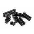 66-100pcs/lot NE555 UC3842 UC3843 UC3845 24C02 24C04 Connector IC Sockets DIP6/8/14/16/18/20/24/28 pins IC Adaptor Socket Kit. 