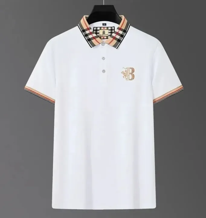 Stylish%20Polo%20Shirt%20For%20Men%20Summer%20Premium%20Cotton%20Fabric%20Fashion%20Casual%20Style%20Multiple%20Color%20-%20Image%202