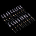 20pcs Neon Indicator Lamps With Resistance Connected To 220V 6*16 mm Neon Glow Lamp Mains Indicator.