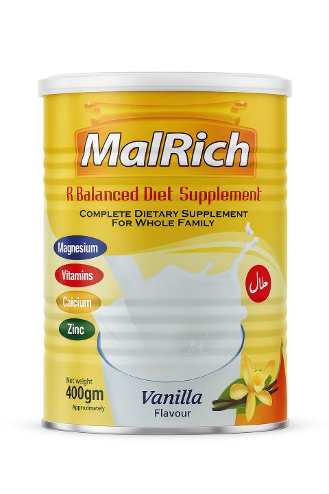 MALRICH POWDER WEIGHT GAIN SUPPLEMENT 400G