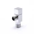 Solid Copper Toilet Triangle Valve Bathroom Accessory 1/2*1/2 Chrome Square Angle Valve. 