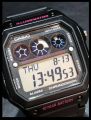 Genuine Brand Digital Men's Watch with World Time Alarm Stop Watch Timer Etc... 