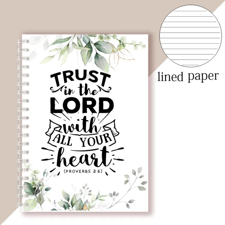 Proverbs%203:5-6%20-%20Trust%20in%20the%20Lord%20with%20All%20Your%20Heart%20-%20A5%20Spiral%20Notebook%20Scripture%20Faith%20Quote%20Note%20Book%20Journal%20Christ%20Gift%20-%20Image%206
