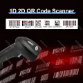 1D 2D QR Handheld Barcode Scanner Reader Bar Reader Portable USB Wireless 2.4G Bluetooth Connect PDF417 DM Code 3 in 1 1.5m Drop. 