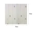 Wooden 3D Wall Sticker Panel Self-Adhesive Foam Stereo Wallpaper Living Room Home House Decor Bedroom Kid TV Decoration Kitchen. 