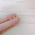 New Heart Stud Earrings for Women Hypoallergenic Daily Wear Minimalist Cute Star Silver Color Ear Girls Pierc Jewelry .