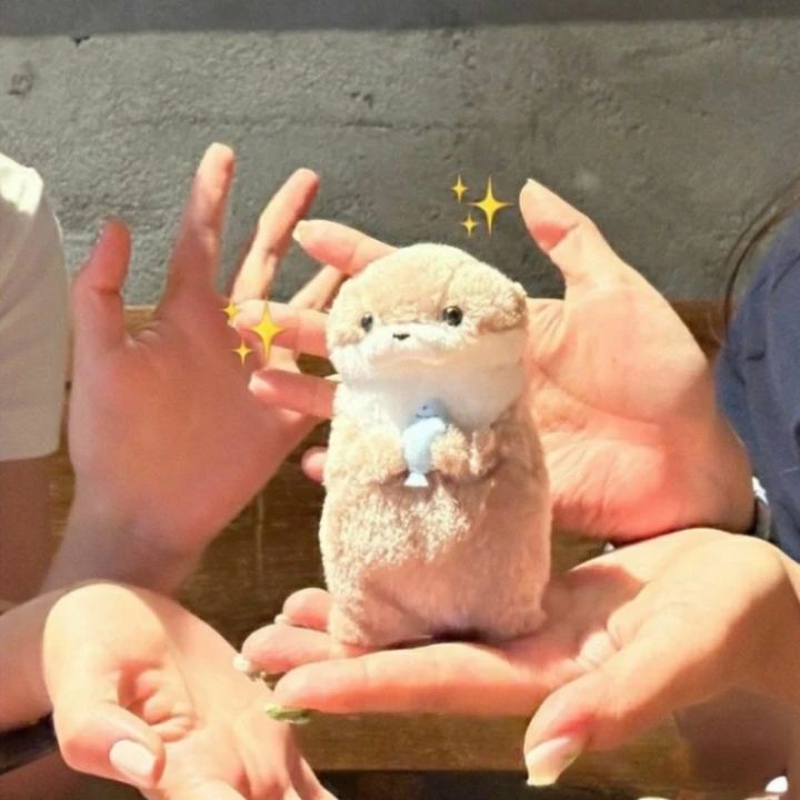 New%2011cm%20Otter%20Doll%20Cute%20Little%20Otter%20Little%20Animal%20Plush%20Toy%20Cute%20Internet%20Red%20Wind%20Mini%20Doll%20Table%20Decoration%20Christmas%20%20-%20Image%204