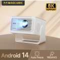 Magcubic HY350MAX 900 ANSI New Version Portable Projector | Native 1080P with 8K Input, Android 14, Auto Keystone & Focus, Outdoor Friendly. 