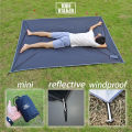 Tent Footprint Ultralight Pocket Picnic Mat with Windproof Stakes Outdoor Camping Portable Folding Waterproof Tent Ground Sheet.