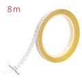 8m Reflective Tape PVC Bicycle Wheels Reflect Fluorescent Sticker Bike Reflective Sticker Strip Tape For Cycling Warning Safety. 