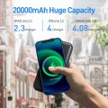 iWALK Power Bank MAG-X 20,000mAh Magnetic Wireless Power Bank with Smart LED & Kickstand. 