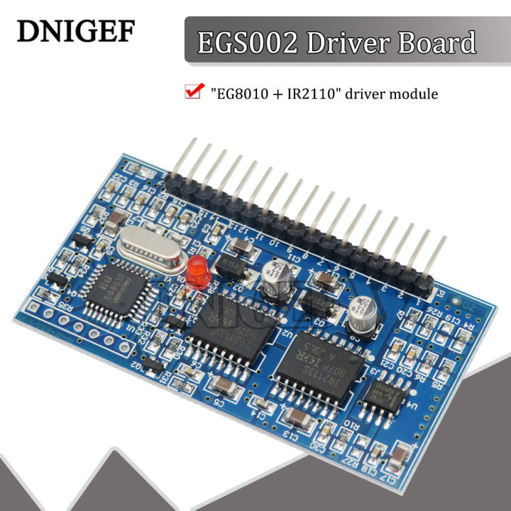 5V DC-AC Pure Sine Wave Inverter SPWM Driver Board EGS002 12Mhz Crystal Oscillator EG8010 + IR2113 Driving Module