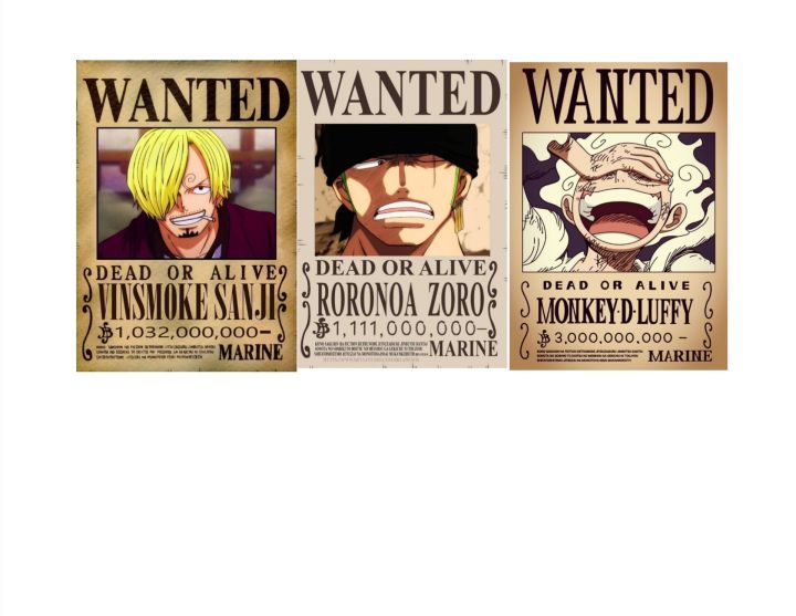 one%20piece%20wanted%20poster.one%20piece%20monster%20trio%20Luffy,Zoro%20and%20sanji%20-%20Image%206