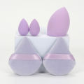 5Pcs Professional Makeup Sponge Set - Soft, Gentle, Multi-Purpose Tools for Perfect Foundation, Powder and Blush Application.