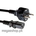 COMPUTER POWER SUPPLY CABLE - EU STANDARD C13 POWER CORD FOR PC. 