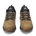 HIKEUP Latest Men's Hiking Shoes Wear-resistant Non-slip Outdoor Sneaker Rock Climbing Trekking Hunting Men Sports Suede Leather. 