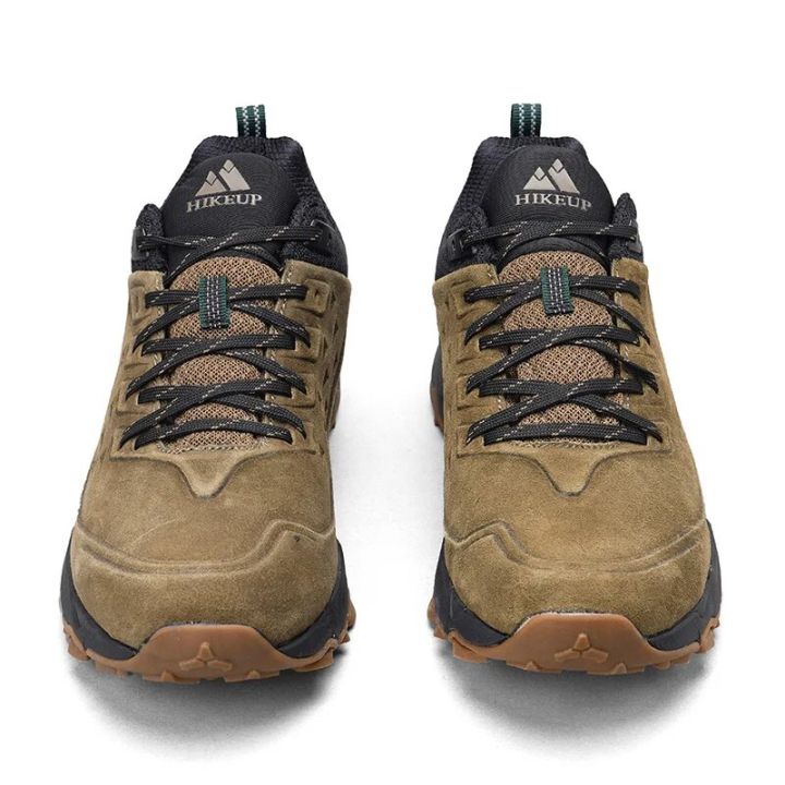 HIKEUP%20Latest%20Men's%20Hiking%20Shoes%20Wear-resistant%20Non-slip%20Outdoor%20Sneaker%20Rock%20Climbing%20Trekking%20Hunting%20Men%20Sports%20Suede%20Leather%20-%20Image%202