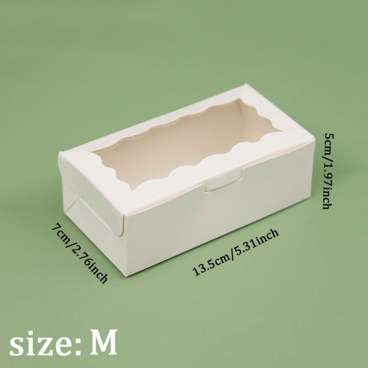 10/20pcs%20Cake%20Carriers,%20Square%20Box%20With%20Lid,%20White%20Bread%20Box%20With%20Window,%20For%20Pies,%20Donuts,%20Muffins,%20Chocolates%20-%20Image%207