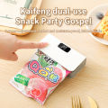 Plastic Bag Sealer Mini Heat Bag Sealing Machine Rechargeable Handheld Food Packaging Heat Sealer Thermal Bags Sealing Machine. 