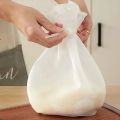 Food Grade Silicone Dough Kneading Bag Flour Mixing Mixer Bag Versatile Dough Mixer Baking Tool for Bread Pastry Pizza.