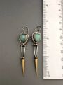 Boho Unique Earrings For Women Handmade Ancient Design Natural Drop Hook Earrings Mother Day Gift. 