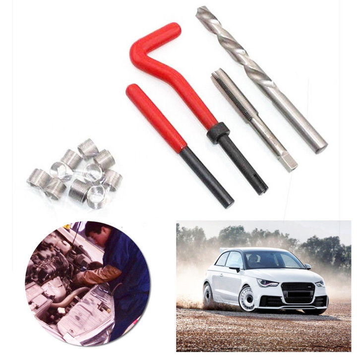 15pcs/20pcs/30pcs%20Metric%20Thread%20Repair%20Insert%20Kit%20M5%20M6%20M8%20M10%20M12%20M14%20Helicoil%20Car%20Pro%20Coil%20Tool%20Car%20Thread%20Repair%20Tool%20Kits%20-%20Image%202