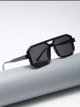 1. *Angular Aviator*: A square shape with angular edges and a double bridge, inspired by aviator sunglasses.

2. *Geometric Cube*: A bold, 3D cube-shaped frame with sharp edges and a futuristic look.

3. *Soft Square*: A rounded square shape with smooth e. 