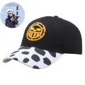 Anime Trafalgar Law Baseball Hat Cosplay Costumes Unisex White Spot Cap Accessories Eternal Memory Gift Prop. 