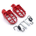 Red Foot Pegs Rest Footpegs for Yamaha TW200 PW50 PW80 Fit Honda CRF50 CRF70 KX65 KLX110 Pitbike Dirt Bike 50-160cc Motocross. 