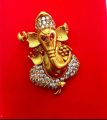 Ganesh Locket With Gold Plated Chain. 