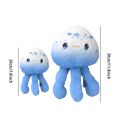 Aquarium Jellyfish Plush Accessories: Plush Doll, Toy, Cartoon Figurine, Keychain, Backpack Charm, Sofa Decoration. 