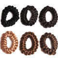 Wig Ponytail Headband Elastic Weaving Braid Hair Loops  Band Hairstyling Fixator Styling Tools Hair Accessories. 