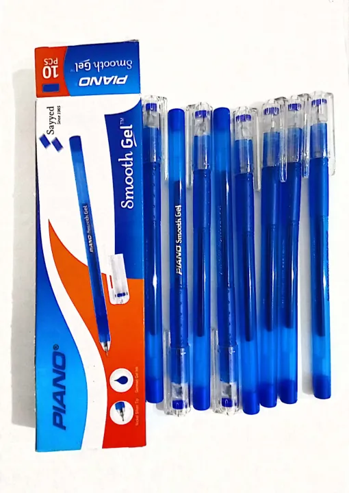 Piano%20Smooth%20Gel%20Ball%20Point%20Pen,%20Needle%20Point%20Ball%20Pen,%20Pack%20of%2010%20Pens%20-%20Image%205
